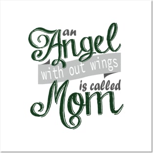 Angel Mom Posters and Art